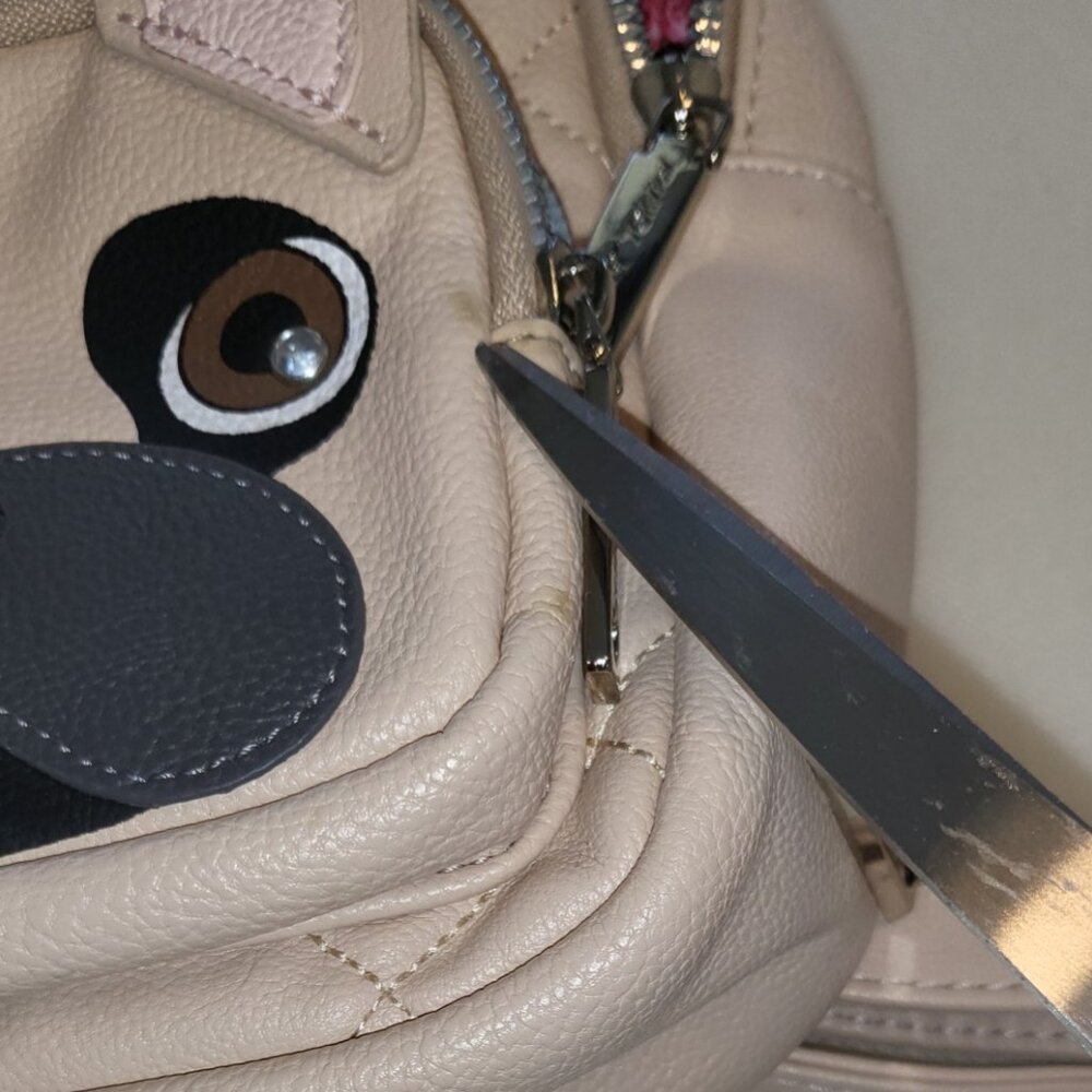 Betsey Johnson French Bulldog Backpack Mini Pug Pup Dog - Picture 13 of 16